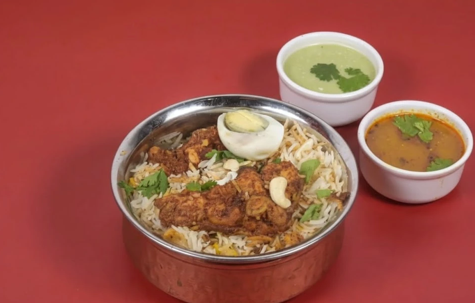 Chicken Hyderabadi Biryani at Biryani Box Company